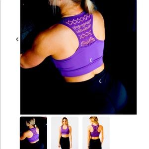 Zyia Bomber Bra purple